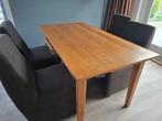 Eethoek, eettafel met 4 stoelen, Ophalen, 50 tot 100 cm, Zo goed als nieuw, 150 tot 200 cm