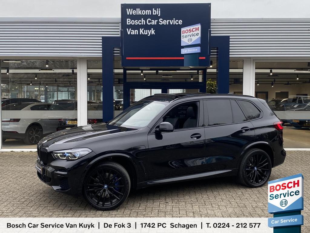 BMW X5 xDrive45e High Executive / Automaat / NL-Auto / 1e-Ei, Auto's, Gebruikt, 394 pk, Zwart, Vierwielaandrijving