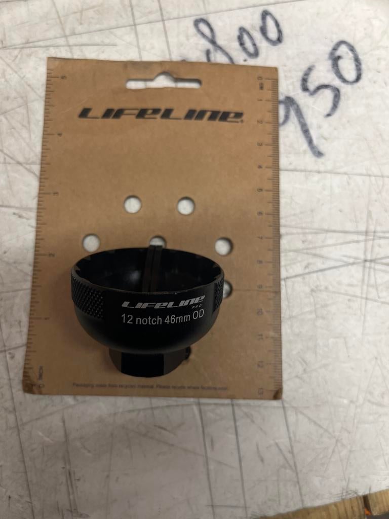 LifeLine Pro 12 Notch 46mm OD Trapasgereedschap, Fietsen en Brommers, Fietsaccessoires | Fietsgereedschap, Crankstelgereedschap