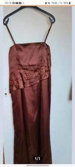 Avondjurk, Galajurk, Bruin, Maat 42/44 (L), Ophalen of Verzenden