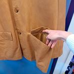 Arma suede leren camel bruine jas met knopen maat 52 48341, Kleding | Heren, Maat 52/54 (L), ., Zo goed als nieuw, .