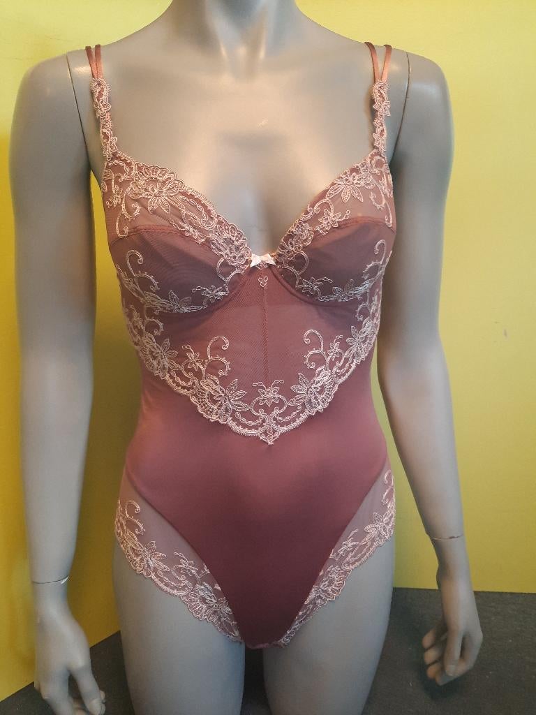 Ambra Body 2534B Malva 75B, Ophalen of Verzenden, Zwart, Body of Korset