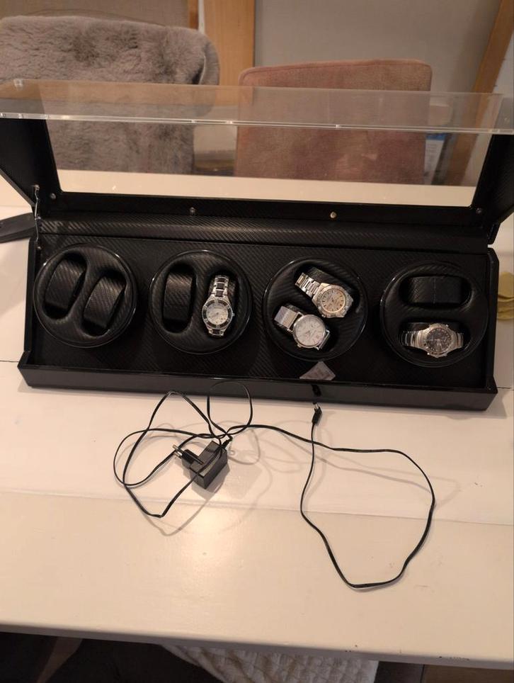 Klarstein Horlogewinder - Zo goed als nieuw, Sieraden, Tassen en Uiterlijk, Horloges | Heren, Zo goed als nieuw, Overige merken