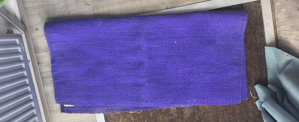 Mayatex western show blanket donker paars, Dieren en Toebehoren, Ophalen, Overige merken, Zadeldekje, Extra Full (XL)