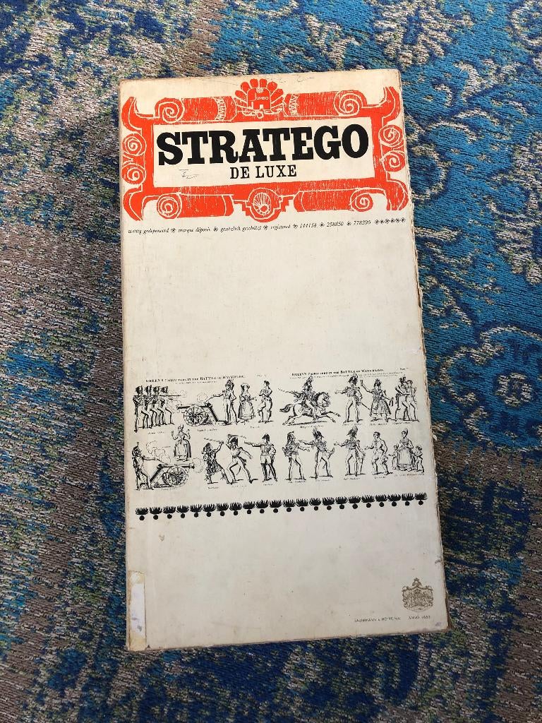 Vintage Bordspel Stratego De Luxe - Jumbo, Ophalen of Verzenden, Gebruikt, Jumbo
