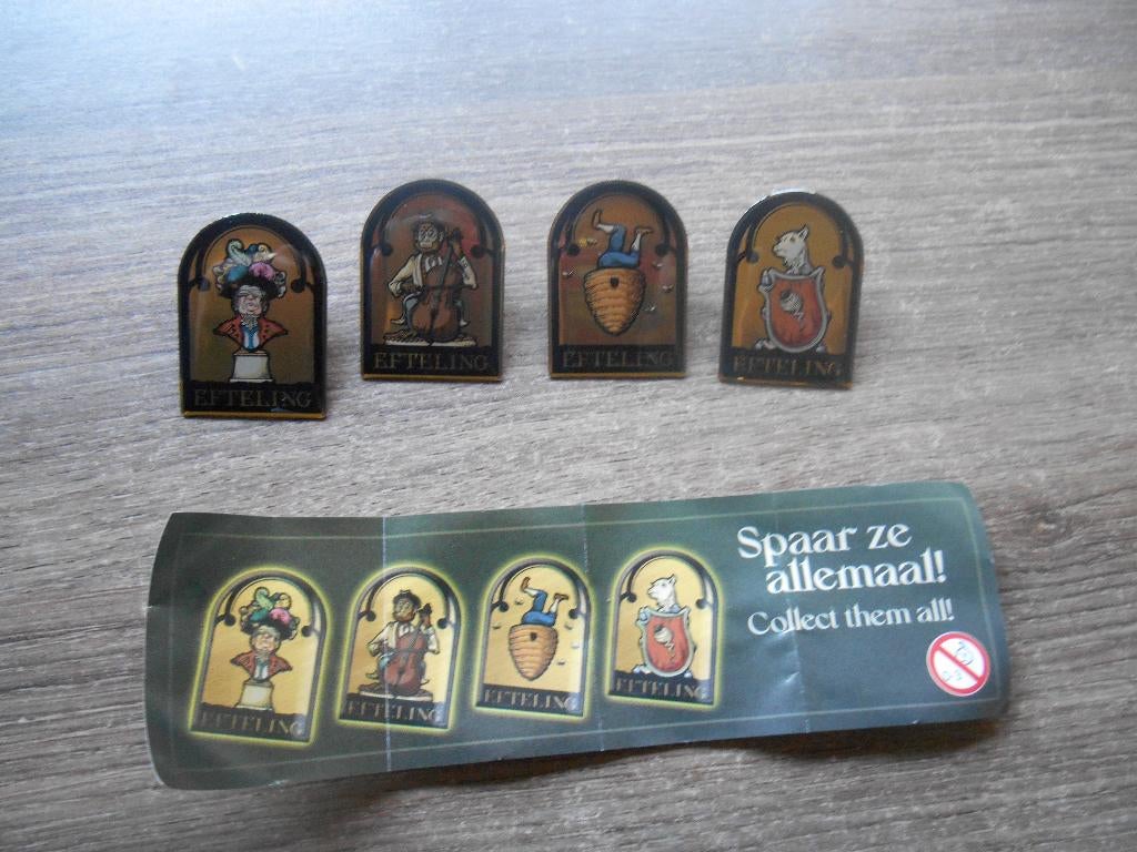 Efteling pins van het smidje, Ophalen of Verzenden, Nieuw, Overige typen