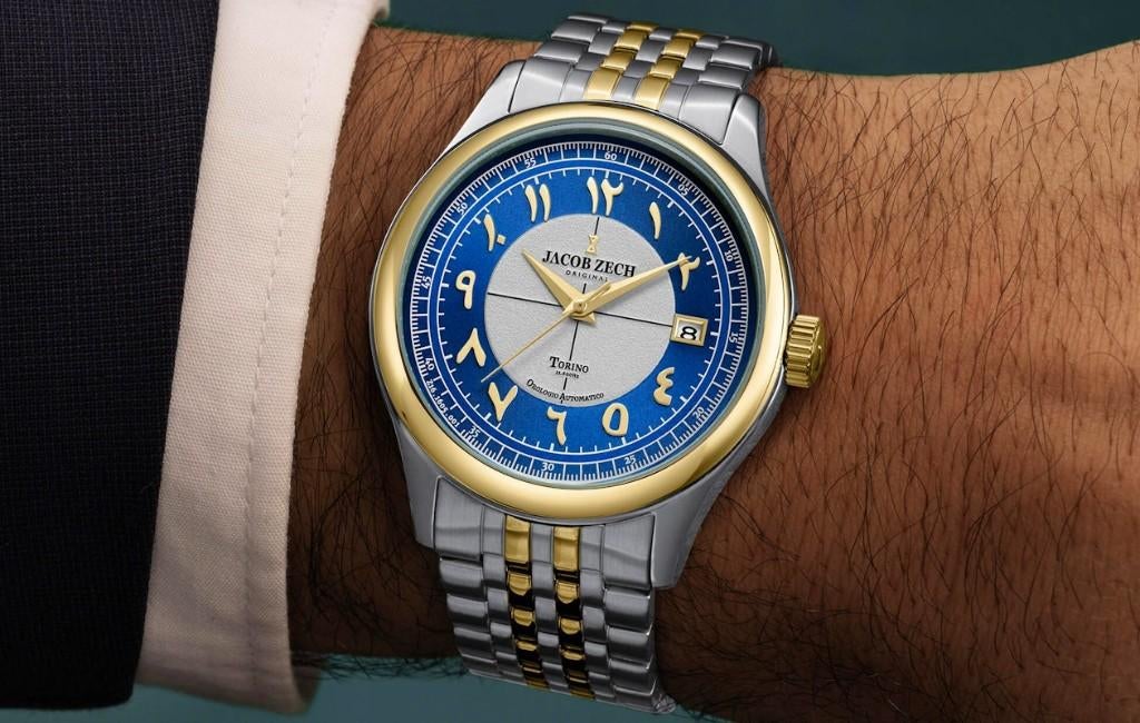 Jacob Zech Torino Limited Edition t.w.v € 999 SEIKO AUTOMAAT, Blauw, IOS, Nieuw, Ophalen of Verzenden