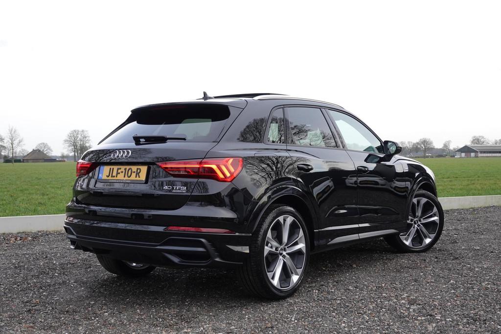 Audi Q3 40 TFSI Quattro S-Line PANO STANDKACHEL CAMERA B&O, Automaat, Gebruikt, Euro 6, 1984 cc