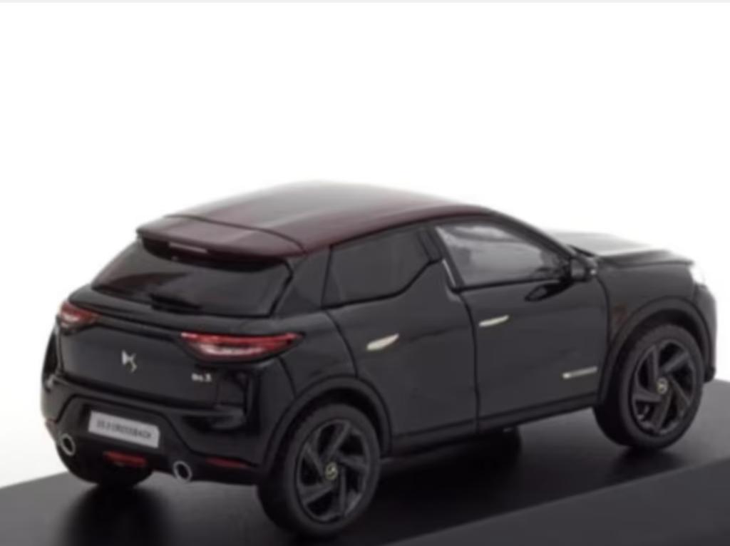 DS 3 Crossback Premiere '19 Black/Red 1/43 NOREV ref: 170020, Verzenden, Nieuw, Auto, Norev