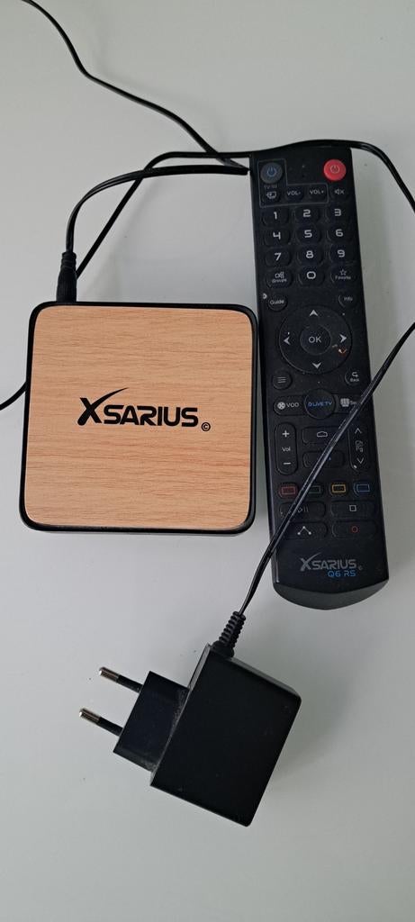 XSARIUS Media Box met afstandsbediening en adapter, Audio, Tv en Foto, Mediaspelers, Ophalen of Verzenden, Gebruikt, Zonder harde schijf