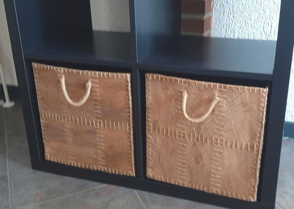 2x kottebo manden voor ikea kallax Vakkenkast, Ophalen, Zo goed als nieuw