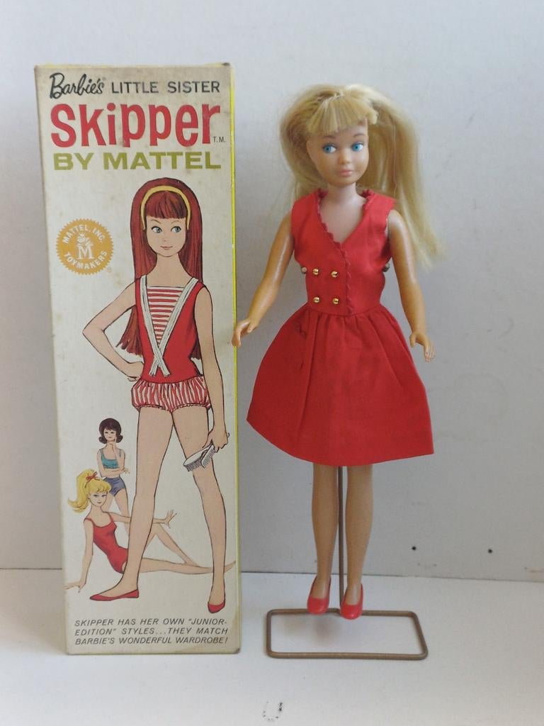 Barbie skipper 1960’s, Verzamelen, Poppen, Ophalen of Verzenden