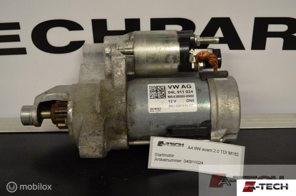 Startmotor Audi A4 Avant B9 2.0 TDI ('15-'18) 04l911024, Audi, Gebruikt, Audi, Ophalen of Verzenden