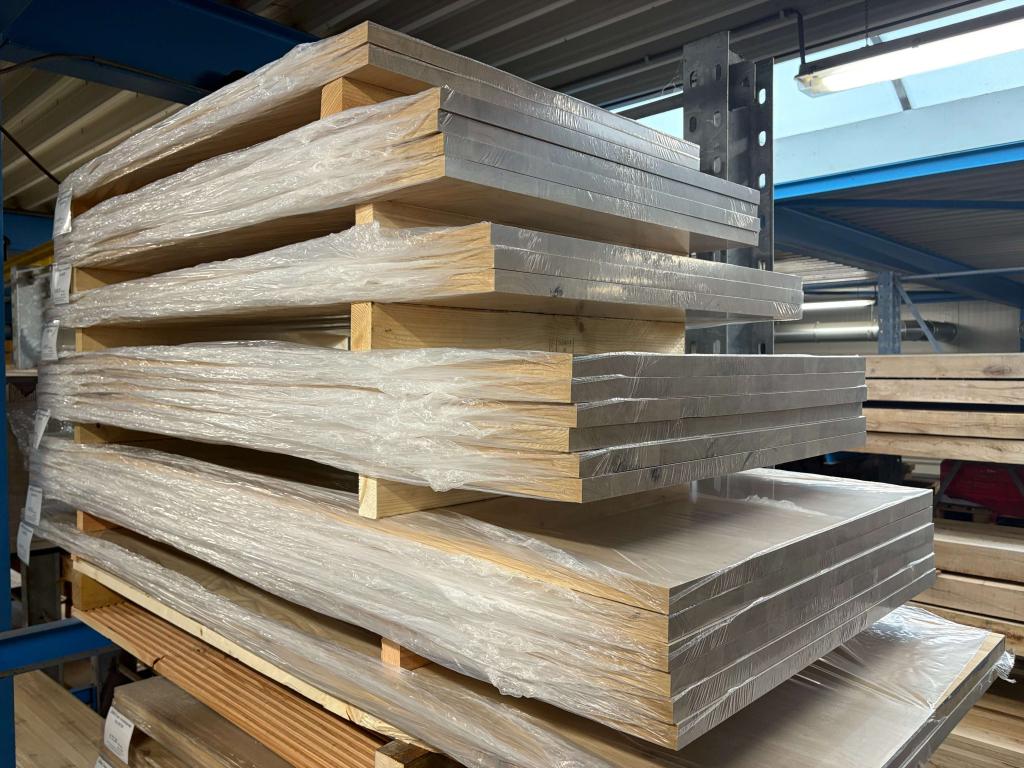 26MM Eiken timmerpaneel / meubelpanelen 80CM en 40CM breed, Doe-het-zelf en Verbouw, Hout en Planken, 25 tot 50 mm, Eiken, Nieuw