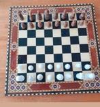 Marmeren schaakstukken, Een of twee spelers, Ophalen of Verzenden, Gebruikt