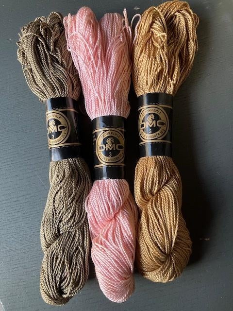 Borduurgaren DMC 3 Coton Perlé 125 meter / 50 gram € 9,00, Ophalen of Verzenden, Nieuw, Handborduren, Borduurgaren of Zijde