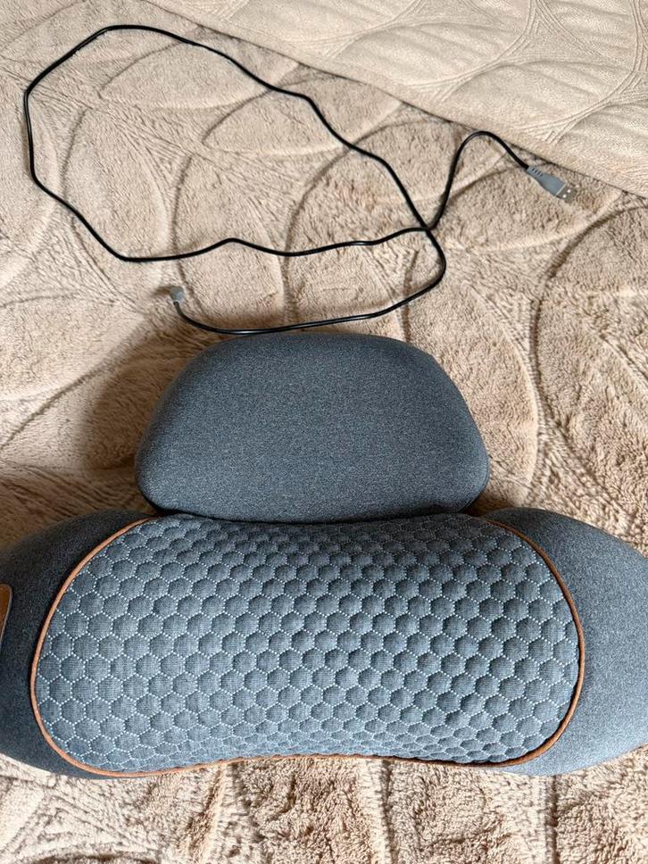 Massagekussen met Warmtefunctie, Sport en Fitness, Massageproducten, Zo goed als nieuw, Massagestoel of Kussen, Ophalen of Verzenden