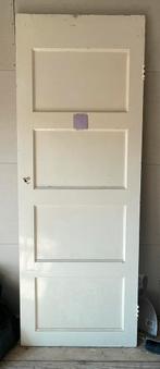 Paneeldeur 77 x 211, Ophalen, Zo goed als nieuw, Binnendeur, 200 tot 215 cm