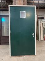 SCHUURDEUR MET KOZIJN (B119XH221), Doe-het-zelf en Verbouw, Gebruikt, 215 cm of meer, Buitendeur, Vouwdeur