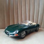 Jaguar E-Type modelauto groen, Ophalen of Verzenden, Groter dan 1:32, Auto, Overige merken