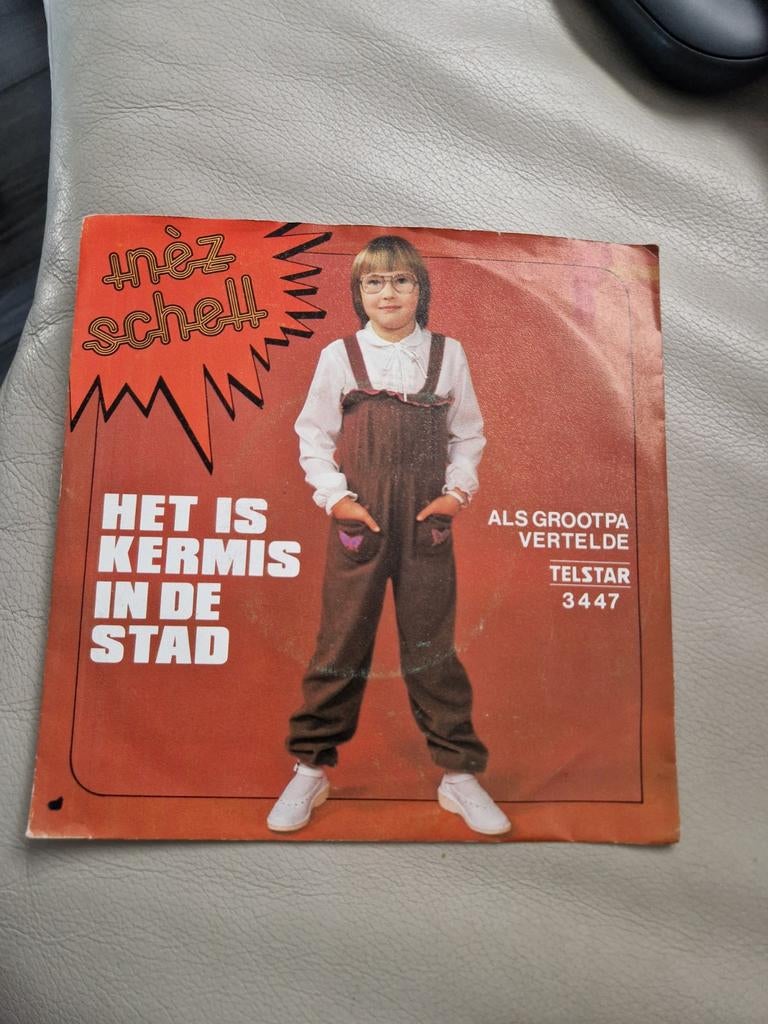 Inez schell Het is kermis in de stad Telstar 3447, Gebruikt, 7 inch, Ophalen of Verzenden, Nederlandstalig