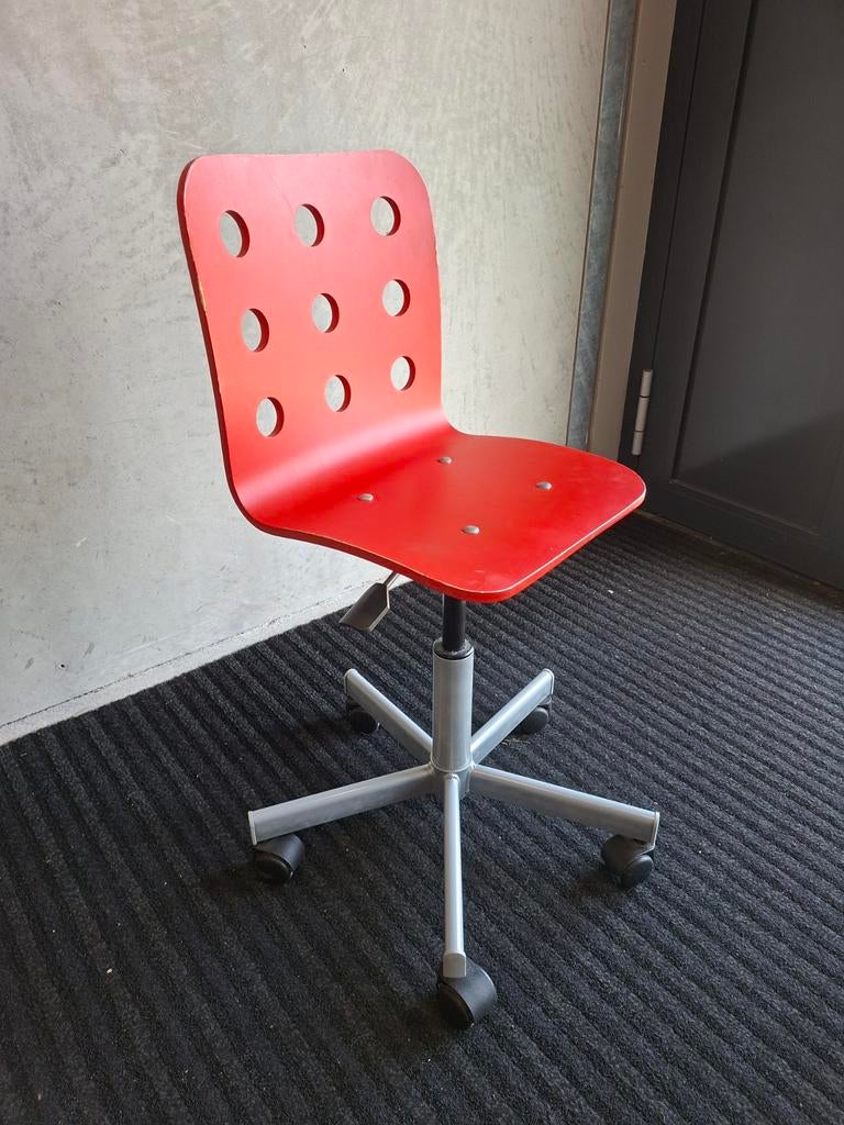 IKEA Jules Bureaustoel - Rood, Ophalen, Gebruikt, Rood, Bureaustoel