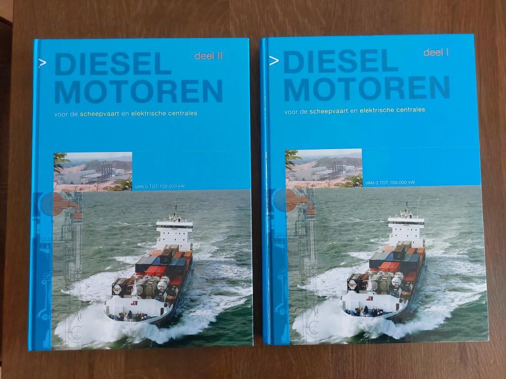 Dieselmotoren voor de Scheepvaart en Electr. Centrales 1&2, Ophalen of Verzenden, Zo goed als nieuw, Overige onderwerpen