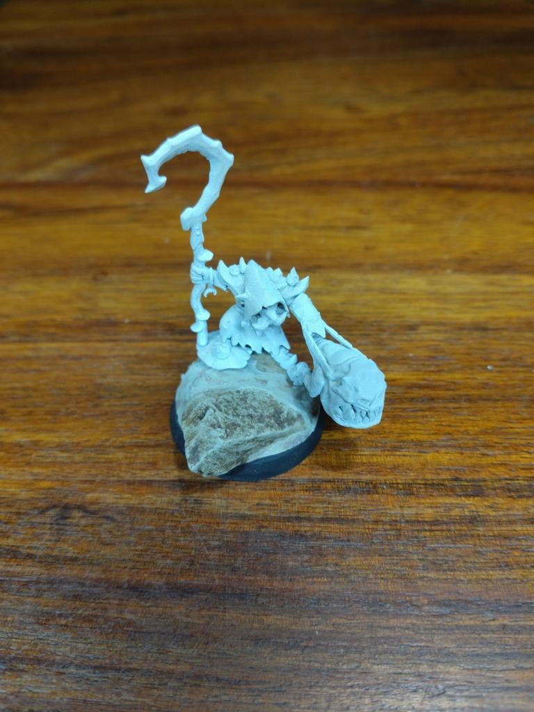 Squigboss with Gnasha-squig, (night goblin boss), Hobby en Vrije tijd, Wargaming, Met verf, Figuurtje(s), Warhammer, Ophalen of Verzenden