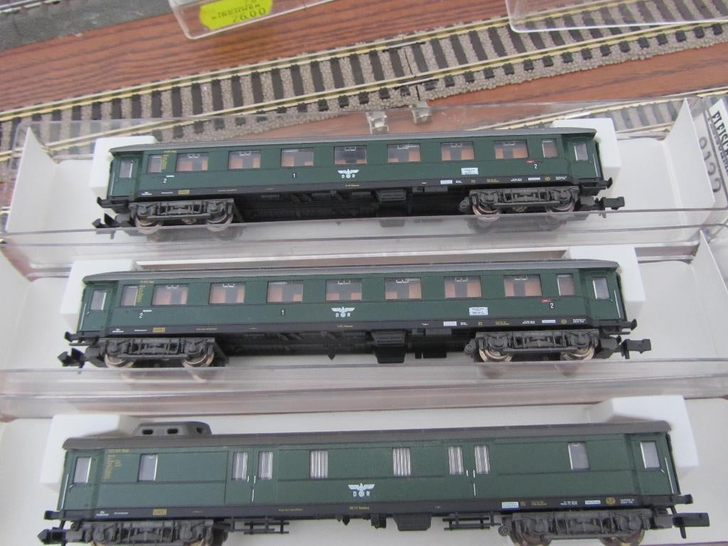 fleischmann N wagenset 2, Hobby en Vrije tijd, Modeltreinen | N-Spoor, Gelijkstroom, Fleischmann, Wagon, Ophalen of Verzenden