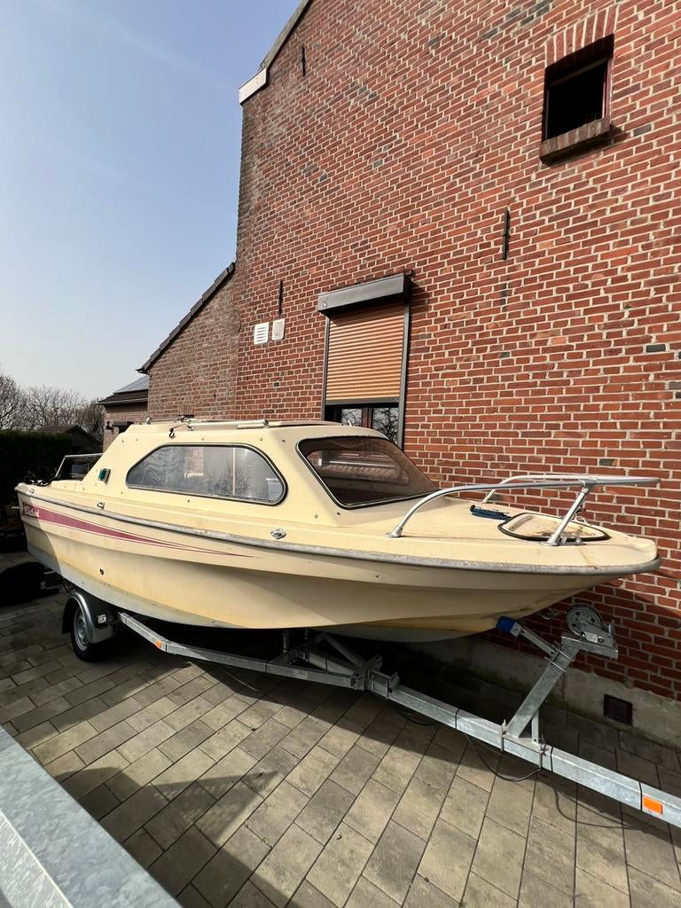 Shetland kajuit 530, Gebruikt, Ophalen of Verzenden, Minder dan 70 pk, 3 tot 6 meter