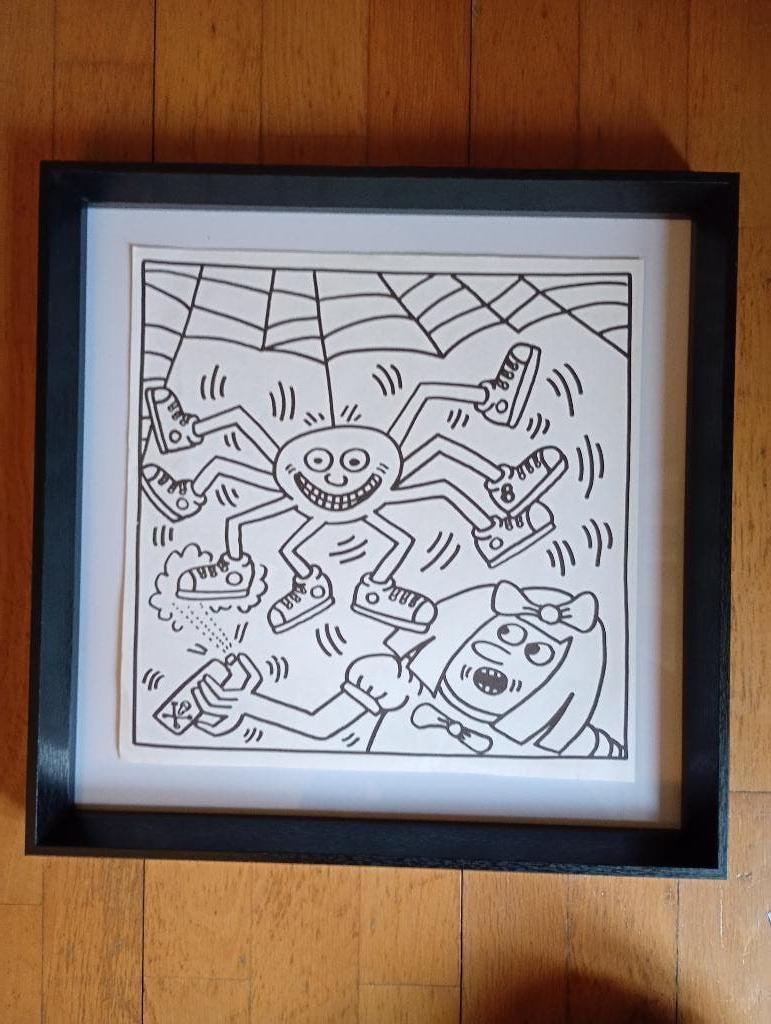 Keith haring spin, Ophalen of Verzenden