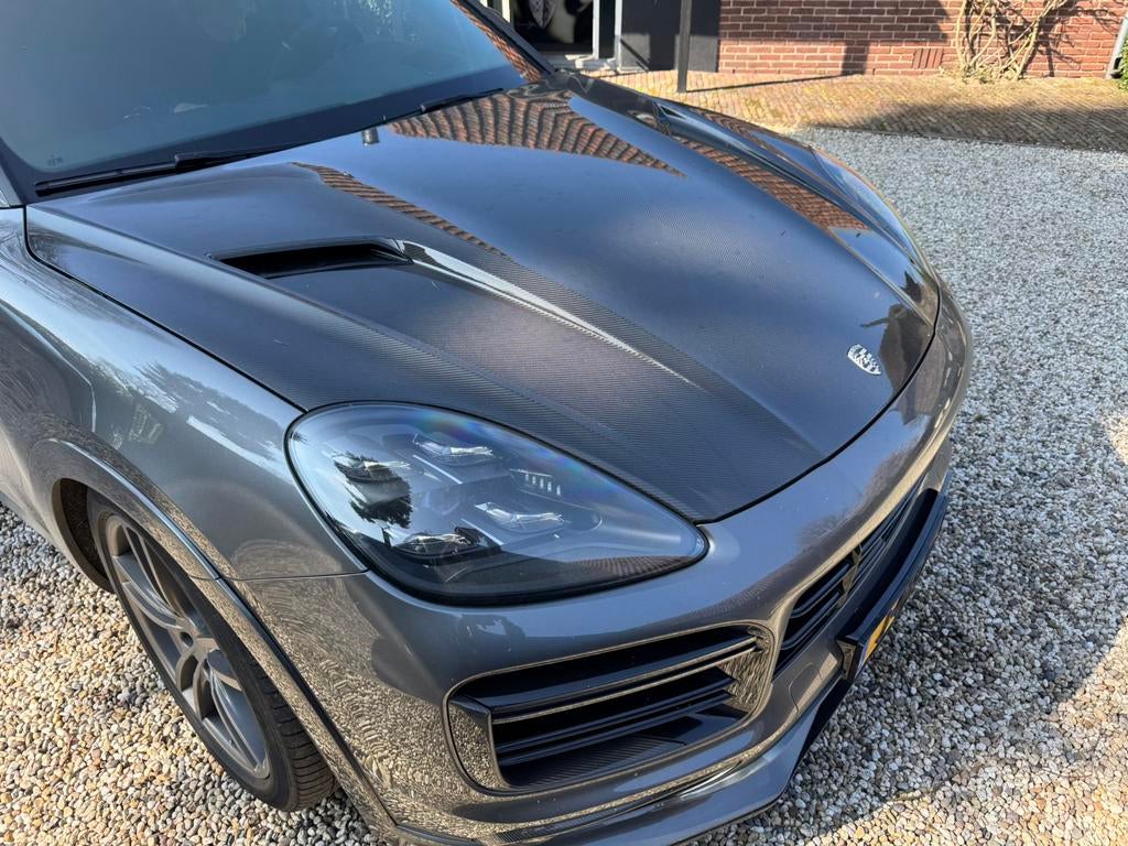 Porsche Cayenne Techart carbon motorkap Origineel!!, Ophalen, Gebruikt, Voor, Info@techart.de
