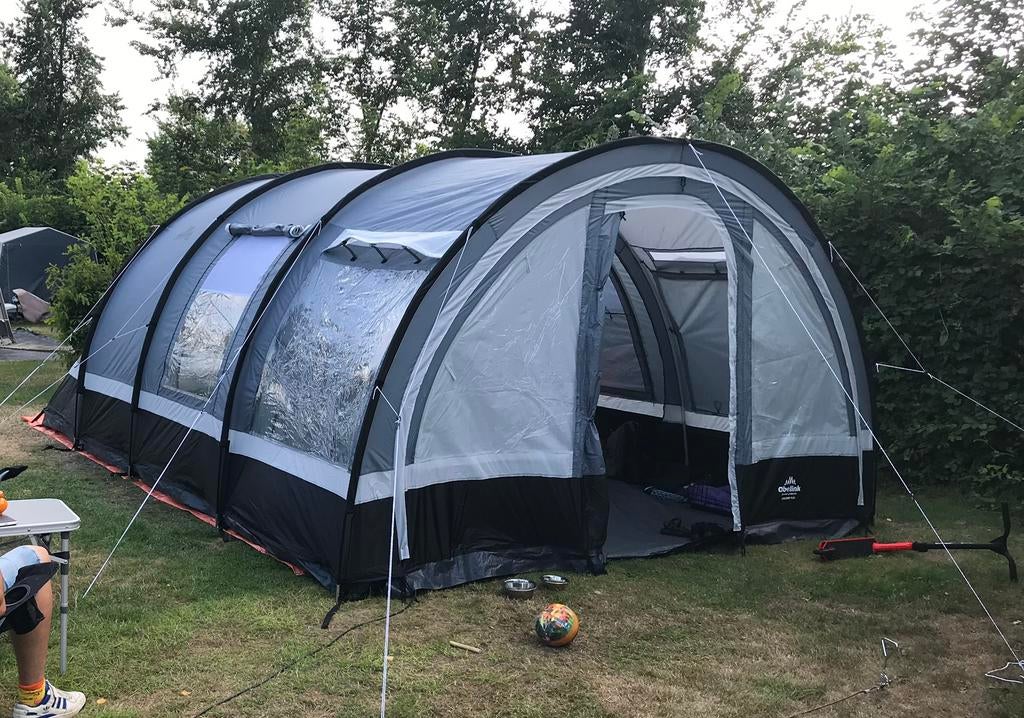 Obelink lugano 6 plus tunneltent, Ophalen, Zo goed als nieuw