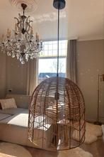 Kwantum Rotan Hanglamp - Boho Stijl, Ophalen, Overige materialen, 50 tot 75 cm, Zo goed als nieuw