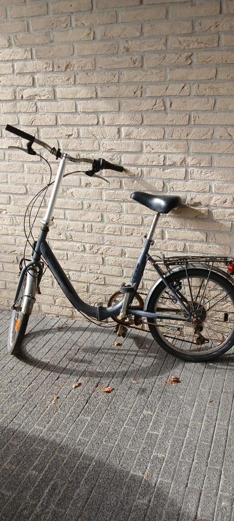 Vouwfiets, Ophalen, Gebruikt