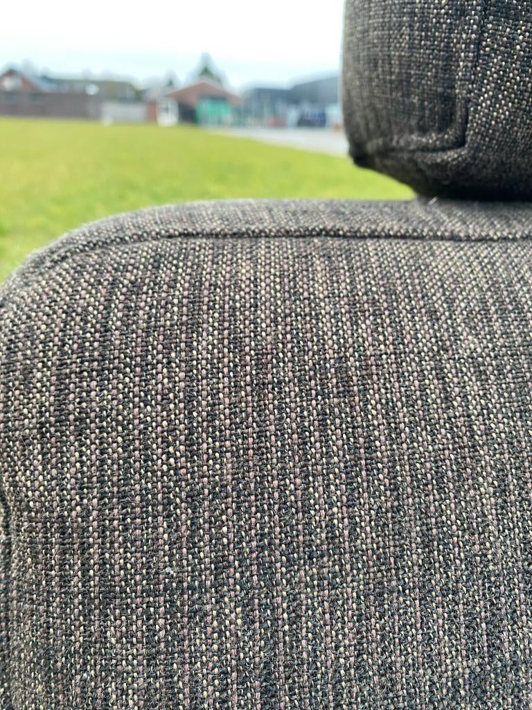 Henders & Hazel Donkerbruine Stoffen Hoekbank – Designbank, 250 tot 300 cm, Minder dan 75 cm, Design, Hoekbank