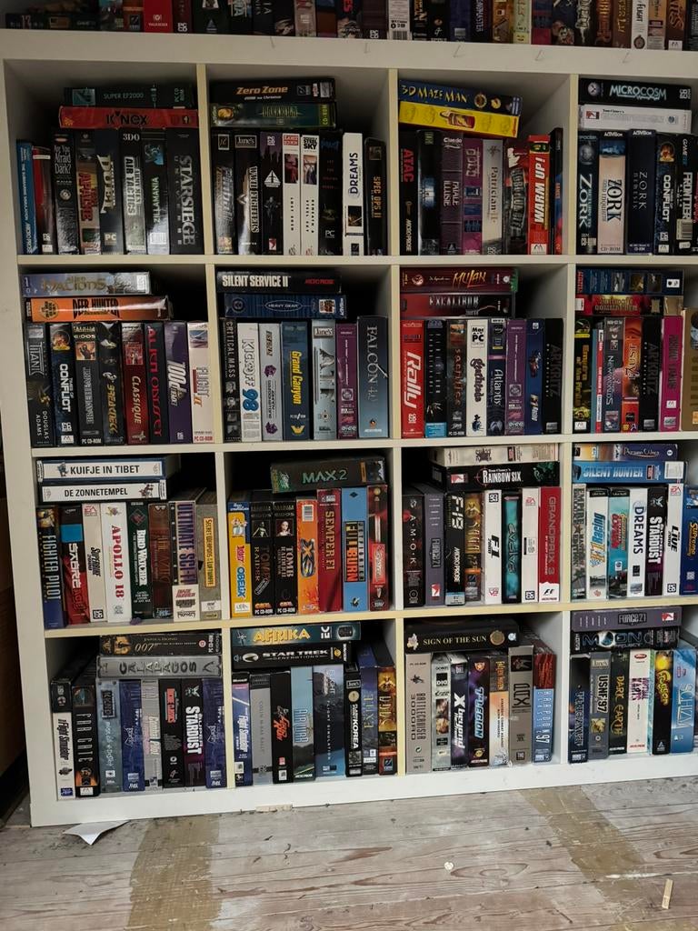 Grote verzameling Big Box PC Games, 1 speler, Racen en Vliegen, Ophalen of Verzenden, Zo goed als nieuw