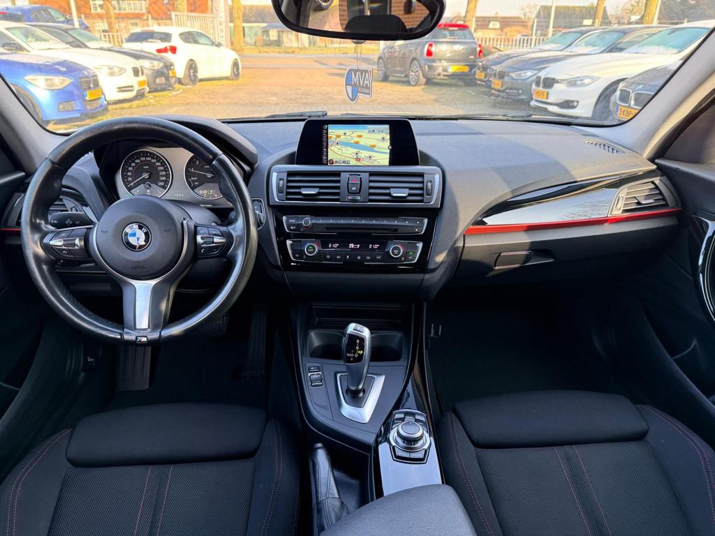 BMW 1-serie 118i Centennial Executive Sport|Automaat|Navigat, Auto's, Gebruikt, Zwart, Origineel Nederlands, Bedrijf