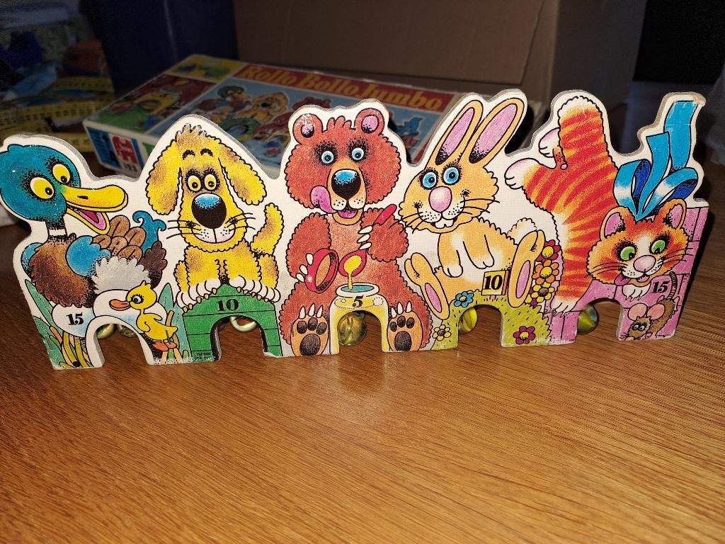 Knikkerspel Rollo Bollo van Jumbo, Kinderen en Baby's, Ophalen of Verzenden, Gebruikt, Overige typen