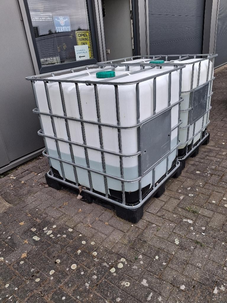 IBC 1000 l. container, Ophalen, Gebruikt, Motor en Techniek