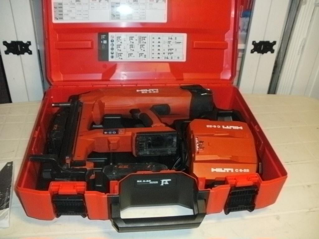 hilti bx nuron schiethamers, Ophalen of Verzenden, Zo goed als nieuw