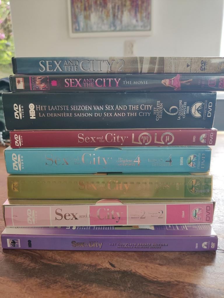 Sex and the city dvd's alle seizoenen en films, Vanaf 12 jaar, Ophalen of Verzenden, Zo goed als nieuw, Komedie