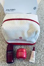 Shiseido pouch age prevention essentials 3 producten, Verzenden, Nieuw, Gehele gezicht