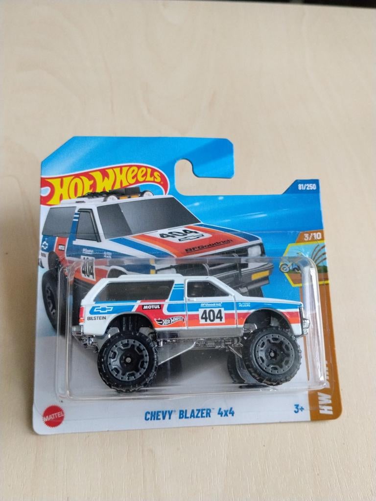 Hotwheels Chevy blazer 4X4, Ophalen of Verzenden, Nieuw, Auto