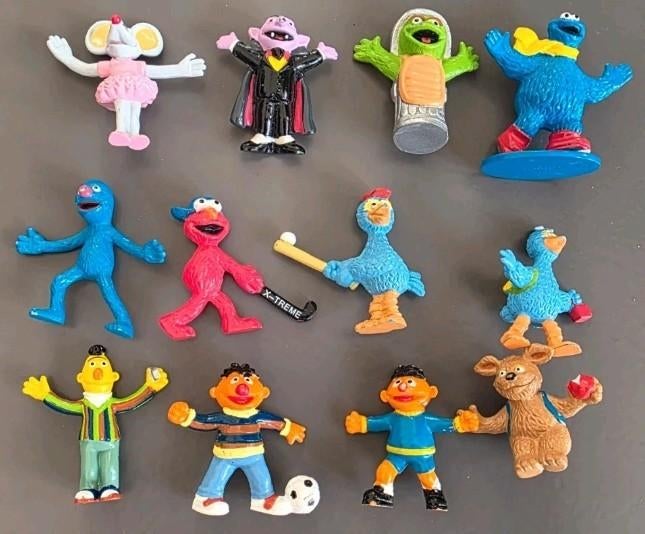 Poppetjes Sesamstraat, Verzamelen, Poppetjes en Figuurtjes, Ophalen of Verzenden