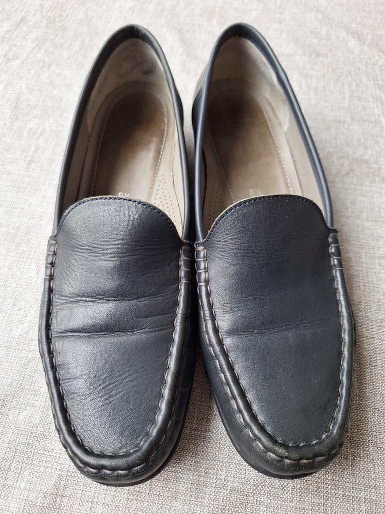 Donkerblauwe ara schoenen maat 8,5, Ophalen of Verzenden, Blauw