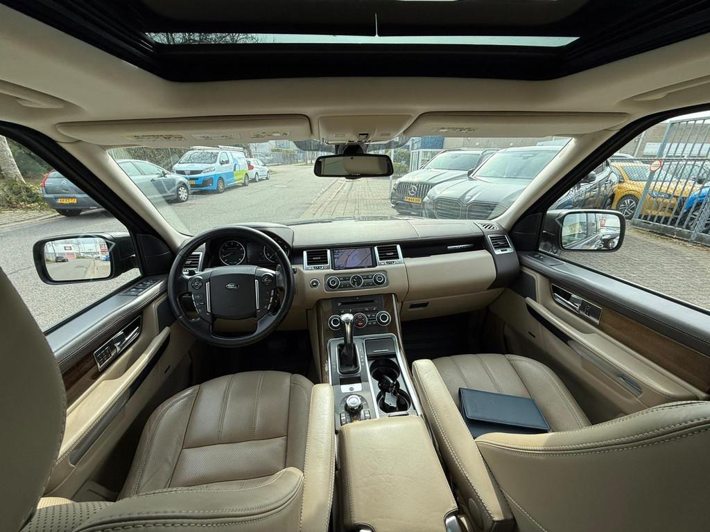 Land Rover Range Rover Sport 5.0 V8 Supercharged, Leder, Nav, Auto's, Automaat, Euro 5, Gebruikt, 510 pk