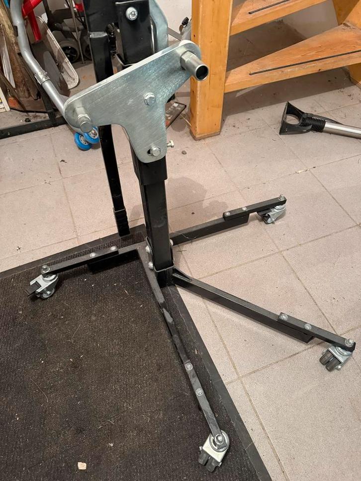 Constands Power Evo verrijdbare motorstandaard, Motoren, Accessoires | Overige, Zo goed als nieuw, Ophalen of Verzenden