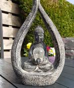 Mooi boeddha beeld met verlichting., Ophalen, Zo goed als nieuw, Kunststof, Overige typen