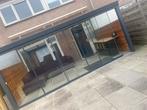 Overkapping met glazen schuifpui, inbouwspotjes, luifel, Ophalen, Gebruikt, Veranda